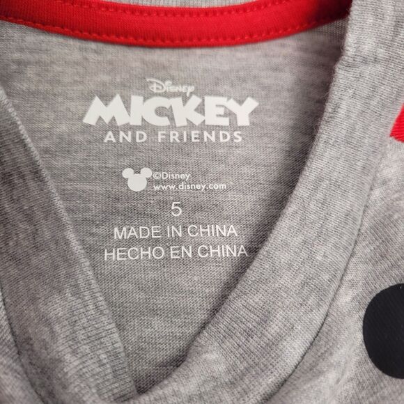 Disney and Friends Boy's 3 Piece Short and T-Shirt Set (Mickey Mouse Size 5) - Picture 5 of 14